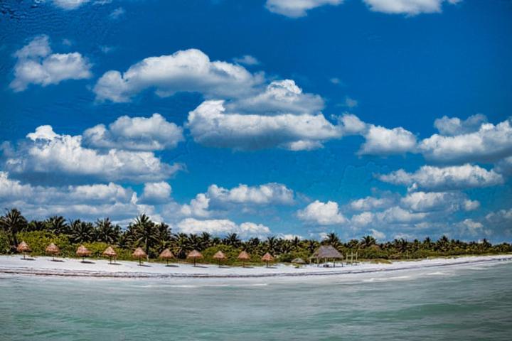 Beachfront Apartment Hacienda Del Cuyo Exterior foto