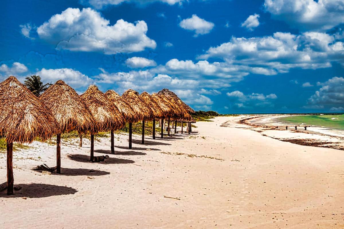 Beachfront Apartment Hacienda Del Cuyo Exterior foto
